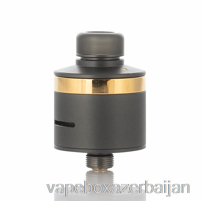 Vape Azerbaijan BP Mods BUSHIDO V3 22mm BF RDA DLC Grey + Gold